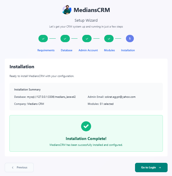 Medians CRM AI-Powered APP with Laravel system - 10